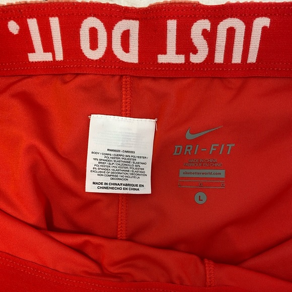 Coral Dri-Fit Shorts with Lining - Picture 4 of 4